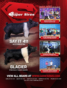 Cain Super Sires Recent Print Ad
